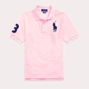 Polo Ralph Lauren Big Pony Cotton Mesh Short Sleeve Polo Shirt